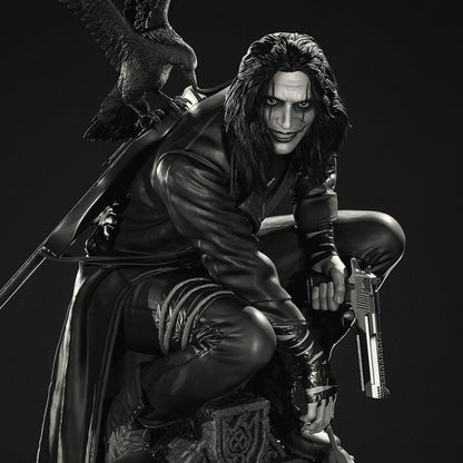 Dark Avenger Resin Figure – 12K High Detail – Unpainted / Painted – Gothic Fantasy Collectible Kit