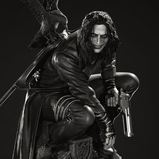 Dark Avenger Resin Figure – 12K High Detail – Unpainted / Painted – Gothic Fantasy Collectible Kit
