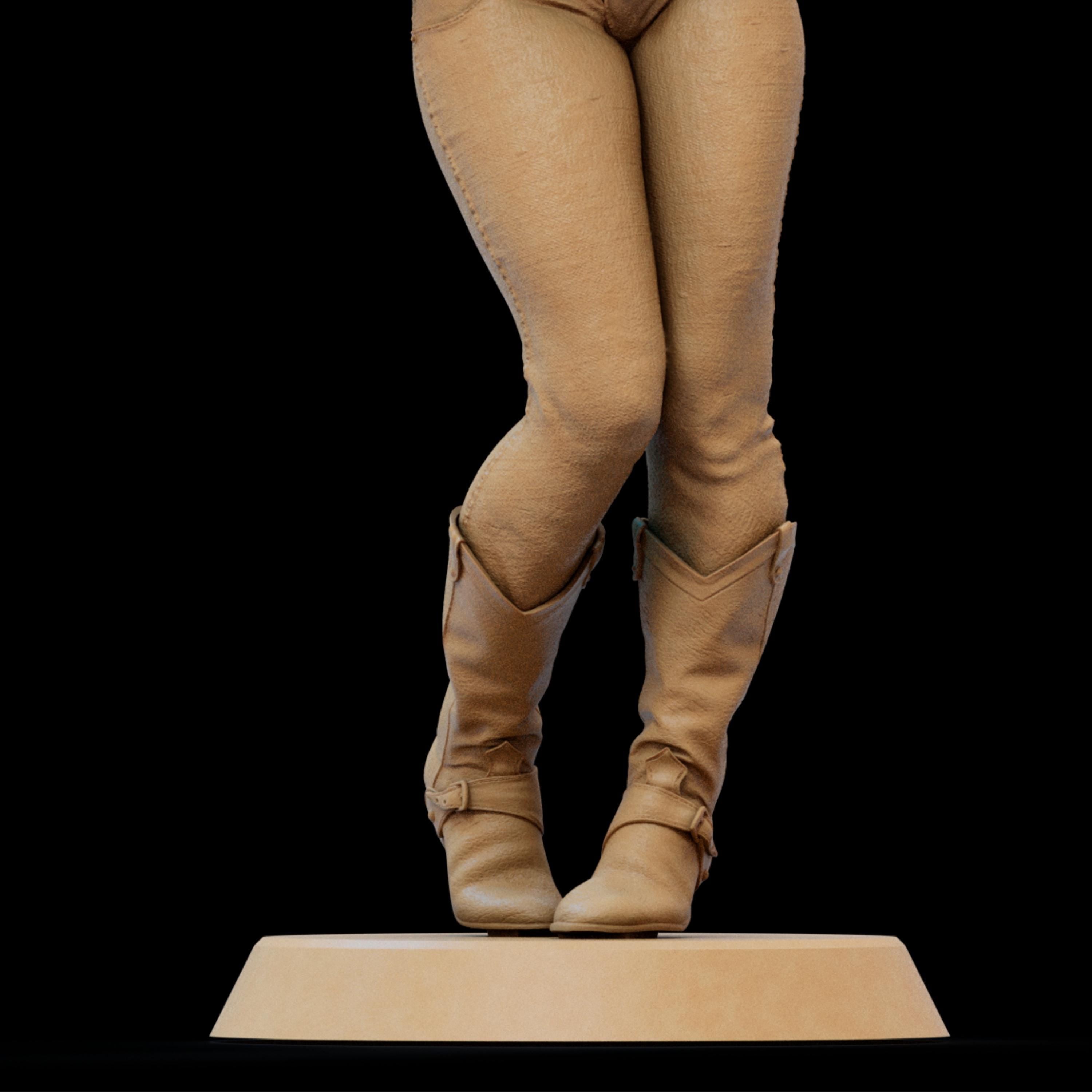 12K Resin 3D Printed Adventurer Figure: Unassembled Fan Art Kit