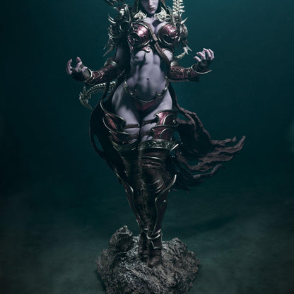 Dark Rangeress 12K Resin Figurine: NSFW Fantasy Model - Unpainted / Painted