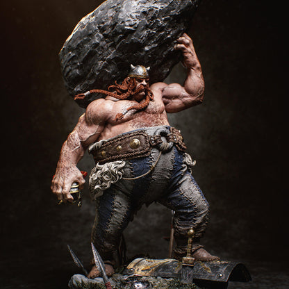 Strong Barbarian Resin Figure – 12K High Detail – Unpainted / Painted – Fantasy Collectible Kit