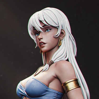 Mystic Princess Resin Figure – 12K High Detail – Unpainted / Painted – Fantasy Collectible Kit