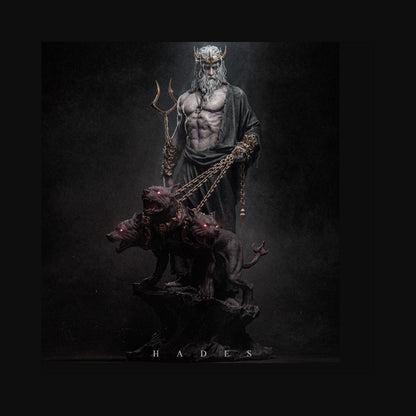 Hades Greek Mythology Model: 12k Resin 3D Printed Sculpture