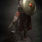 Ares Greek God Figure: 12K Resin Print, Unpainted/Painted CA3D Fan Art