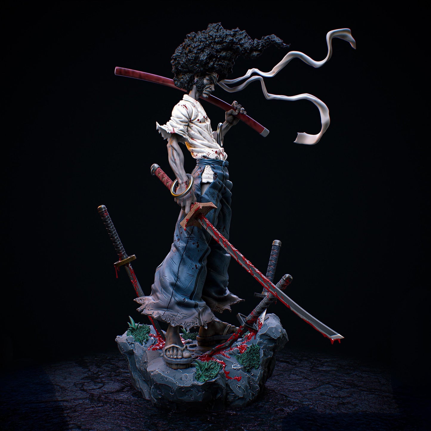 Ronin Warrior Resin Figure – 12K High Detail – Unpainted / Painted – Samurai Fantasy Kit