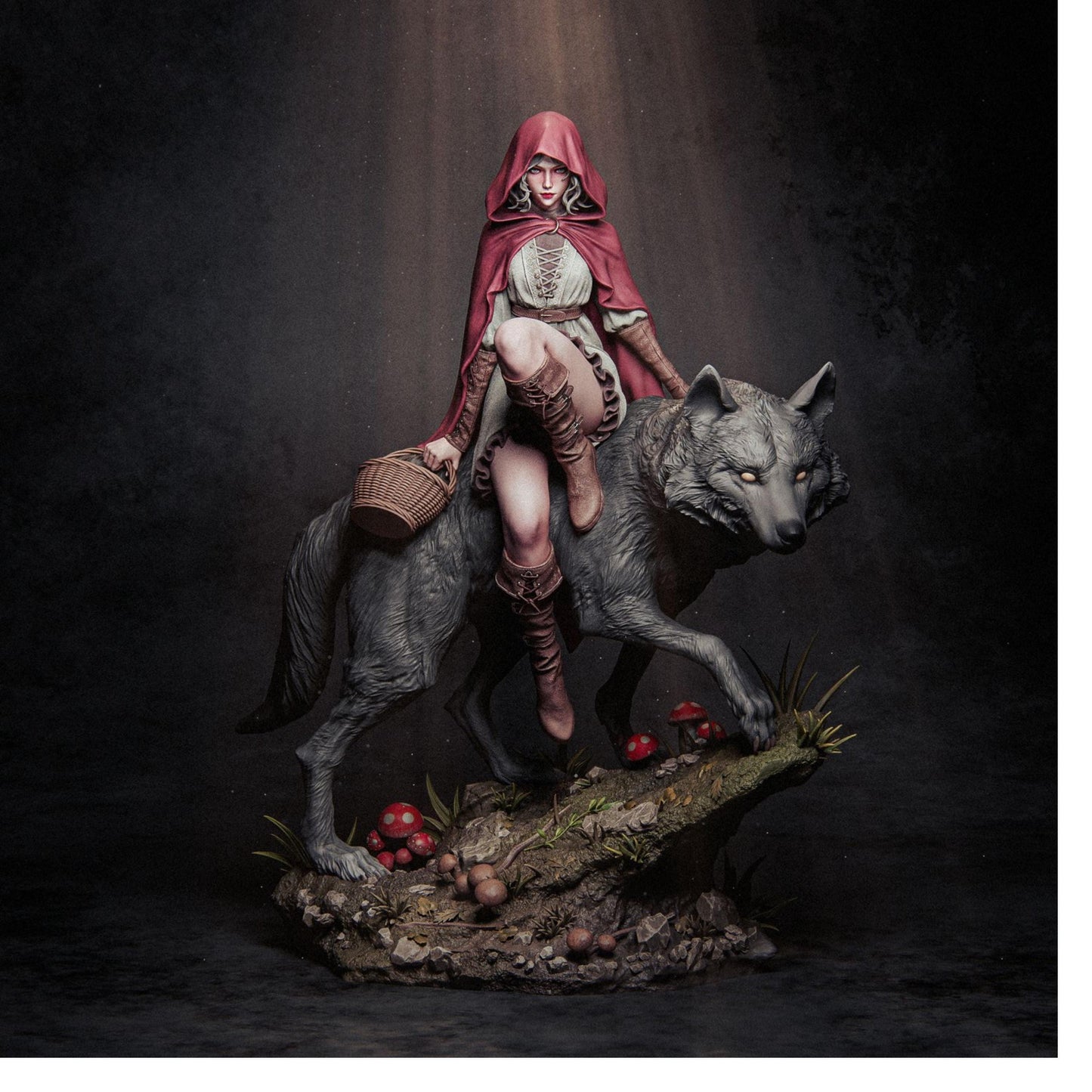 Wolfbane 12K Resin Figure: Femme Fatale Fan Art