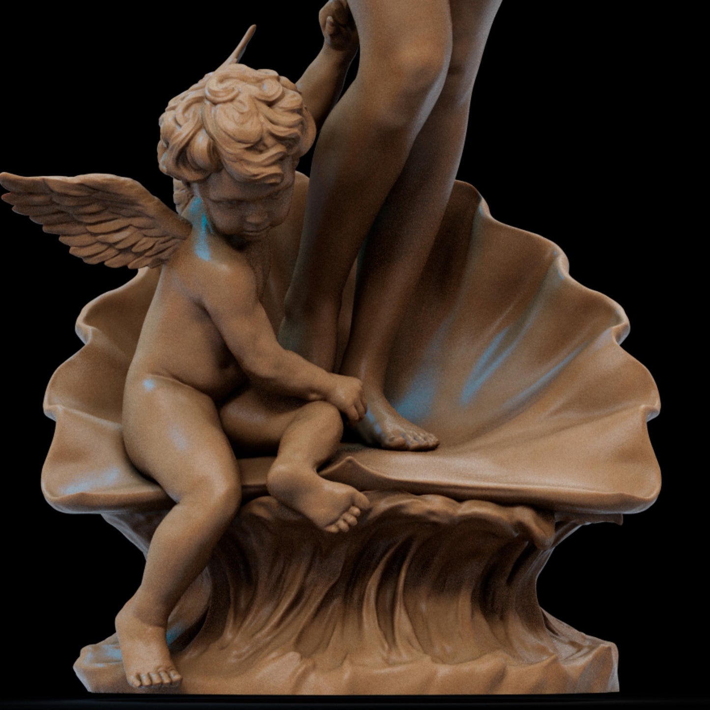 Aphrodite 12K Resin Figure: Femme Fatale Fan Art (Unassembled/Painted)