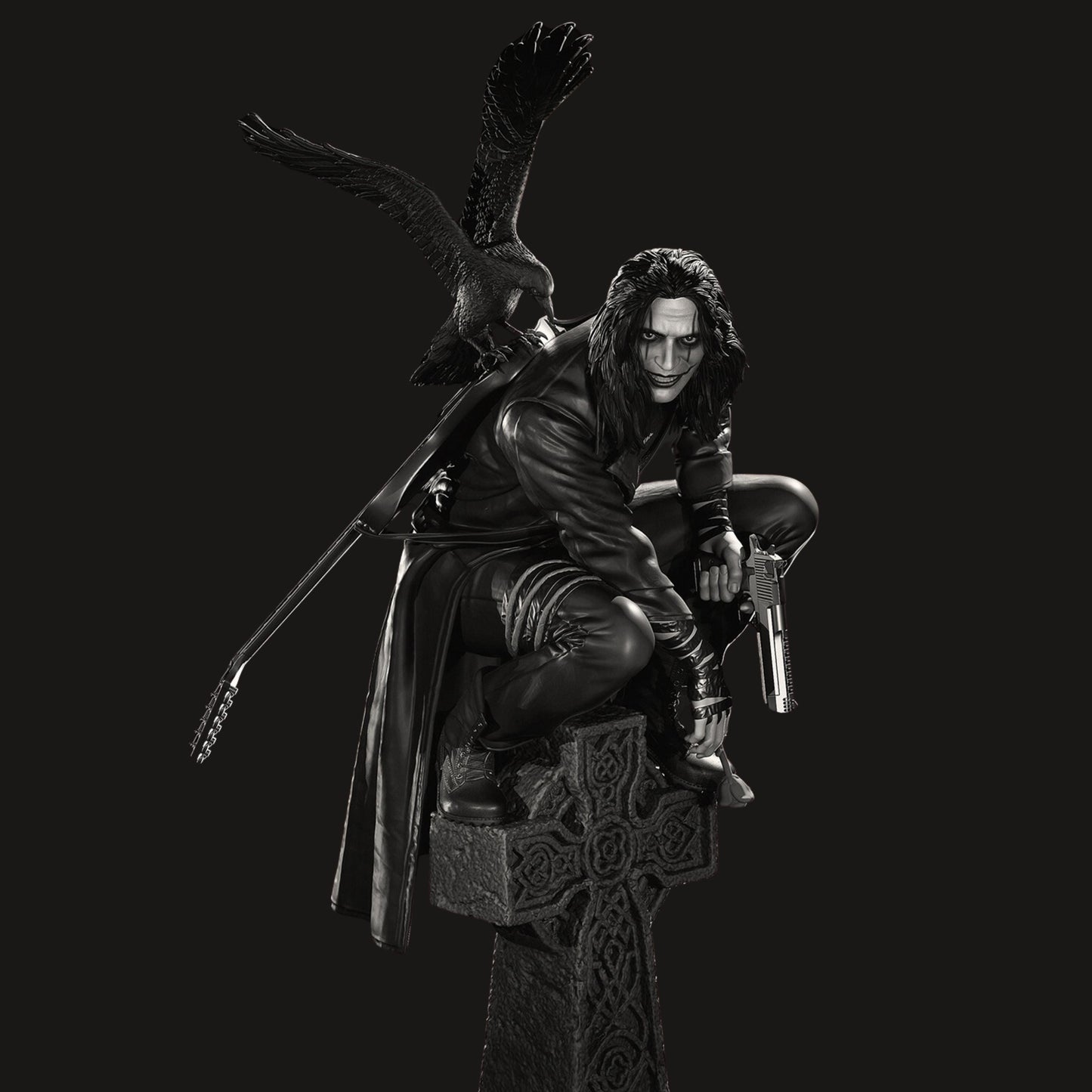 Dark Avenger Resin Figure – 12K High Detail – Unpainted / Painted – Gothic Fantasy Collectible Kit