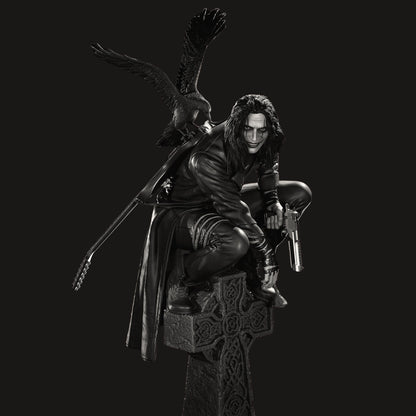 Dark Avenger Resin Figure – 12K High Detail – Unpainted / Painted – Gothic Fantasy Collectible Kit