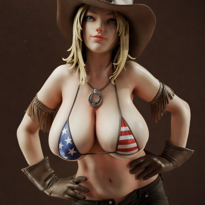 Strong Femme Fighter Resin Figure – 12K High Detail – Unpainted / Painted – Fantasy Model Kit