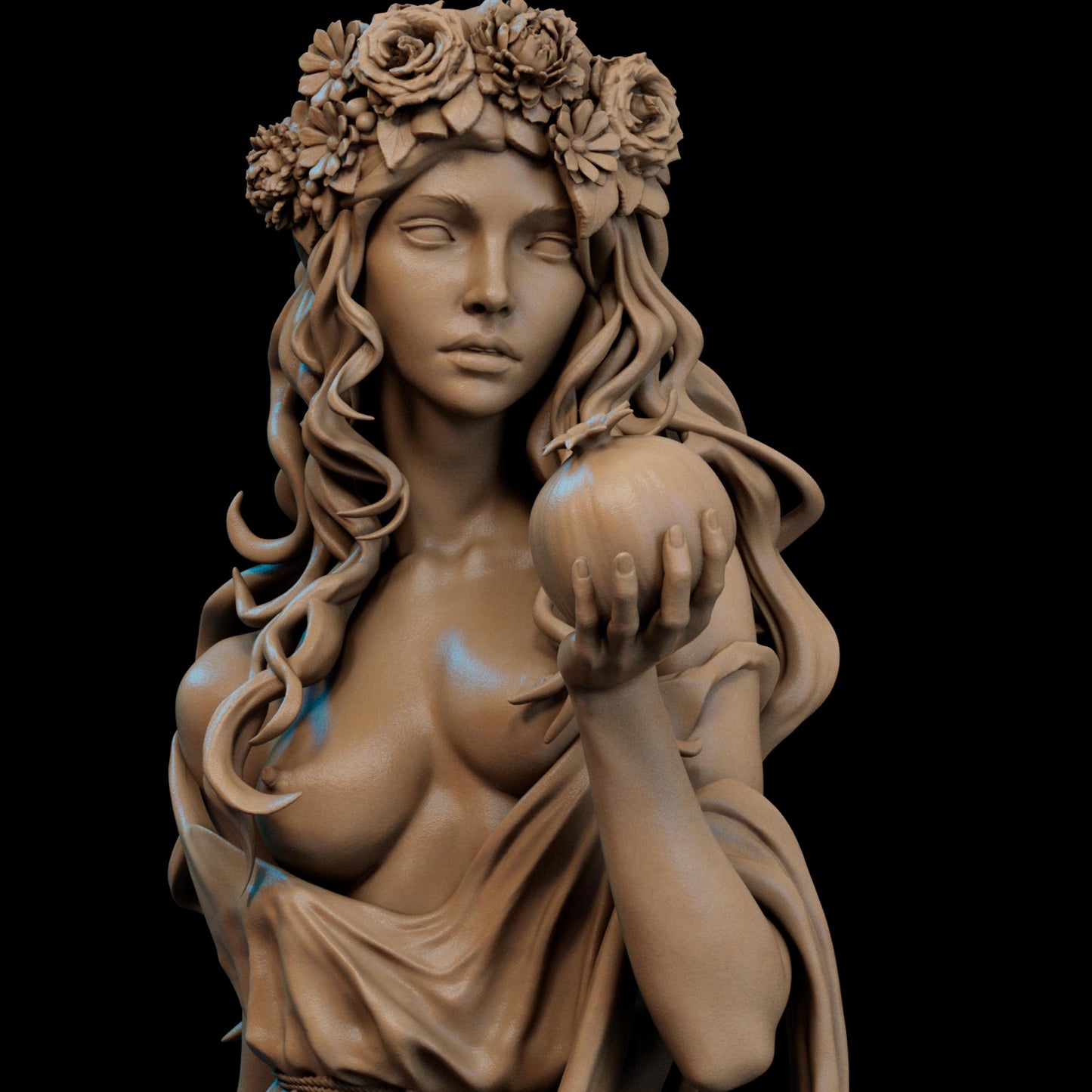 PERSEPHONE Sexy Mithology NSFW Model / Ca3d Fan Art Design / 12K Quality 3D Resin Print / Unassembled - Unpainted / High Detail Femme Fatale