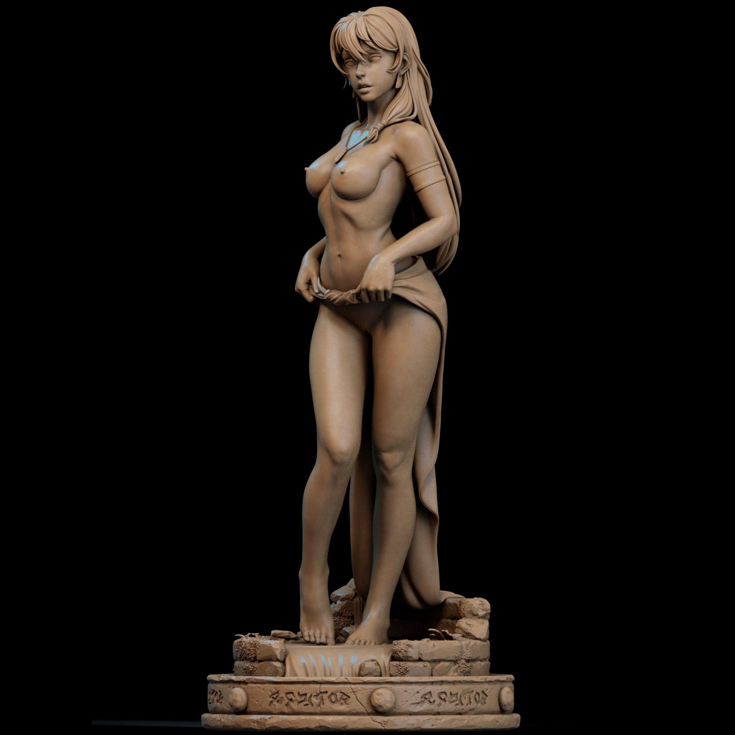 Mystic Desert Femme Resin Figure – 12K High Detail – Unassembled / Painted GK Kit