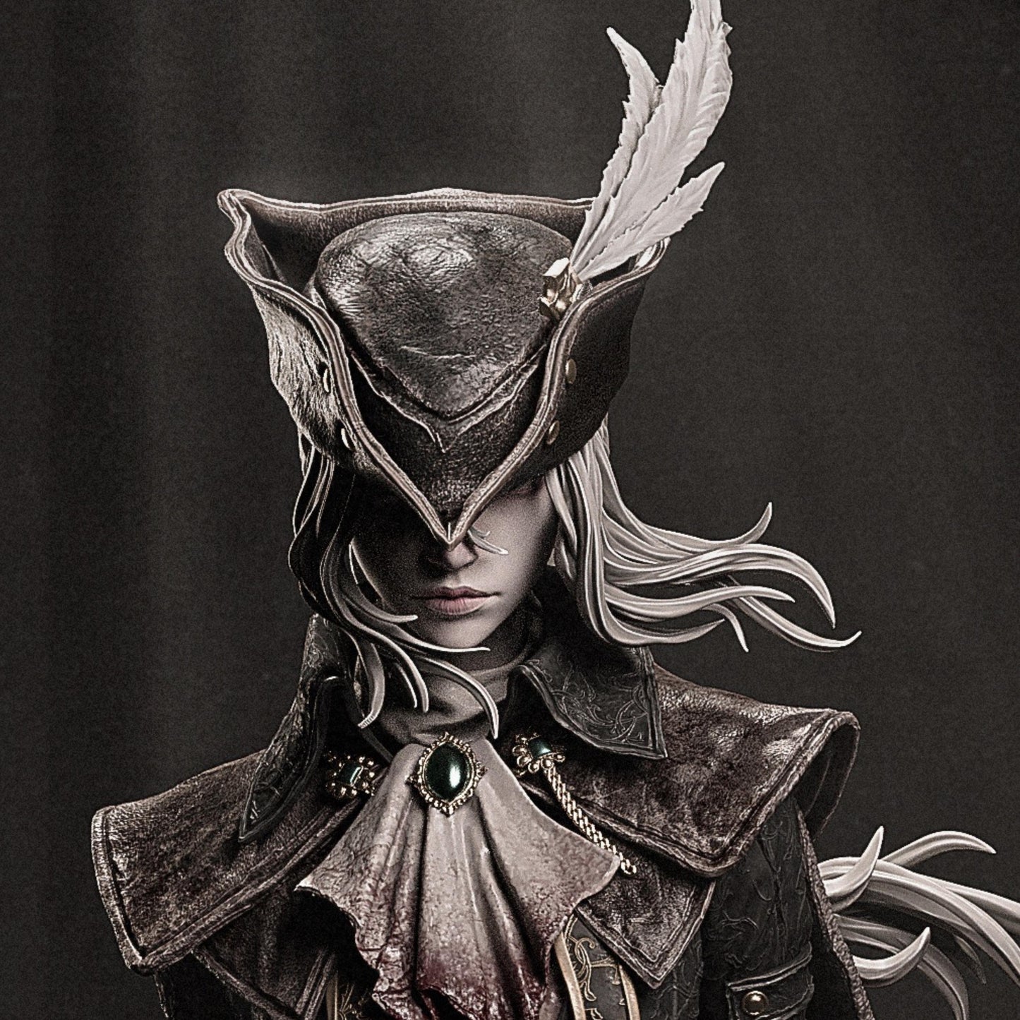 Nocturnal Huntress Resin Figure – 12K High Detail – Unassembled / Painted – Fantasy Warrior Statue