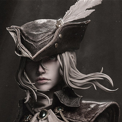 Nocturnal Huntress Resin Figure – 12K High Detail – Unassembled / Painted – Fantasy Warrior Statue