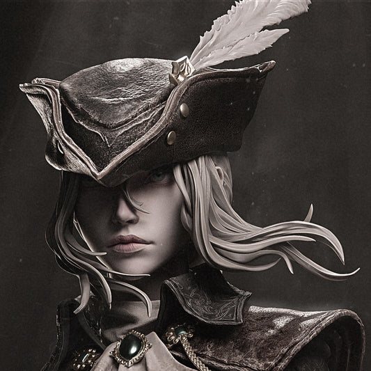 Nocturnal Huntress Resin Figure – 12K High Detail – Unassembled / Painted – Fantasy Warrior Statue