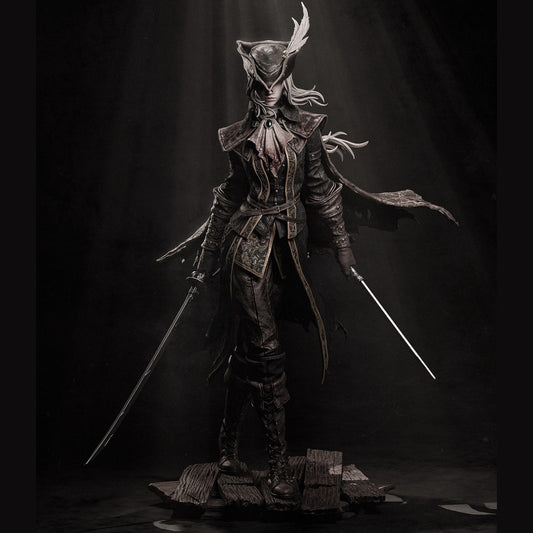 Nocturnal Huntress Resin Figure – 12K High Detail – Unassembled / Painted – Fantasy Warrior Statue