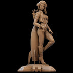 Retro PinUp - Resin 3D Print Detailed Figure - CA3D Fan ART - Femme Fatale Fantasy - Sexy NSFW Model - Unpainted & Unassembled GK Kit
