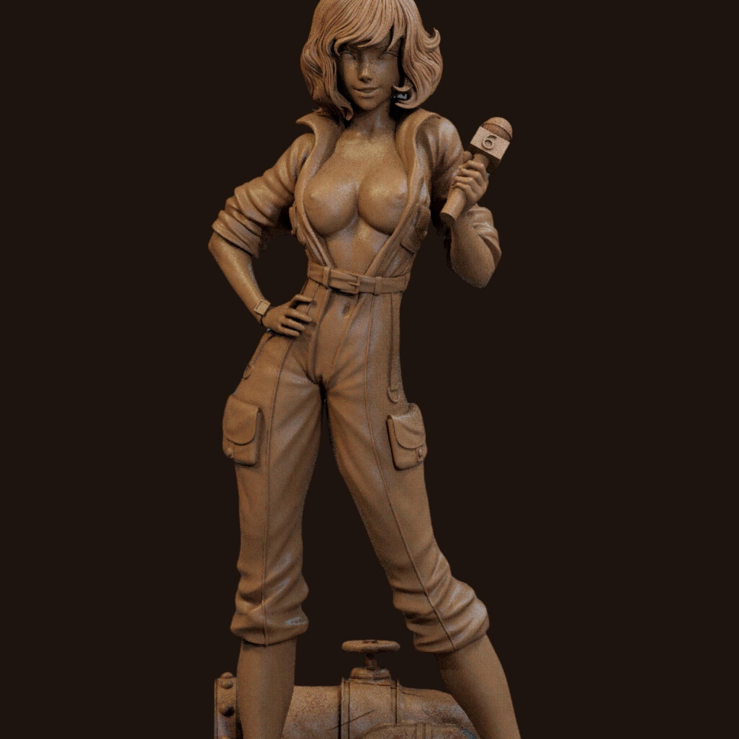 Channel Reporter 12K Resin Figure: NSFW Fantasy Model - Unpainted GK Kit