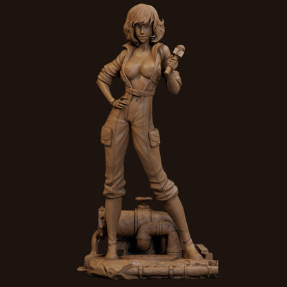 Channel Reporter 12K Resin Figure: NSFW Fantasy Model - Unpainted GK Kit