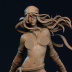 Scarlet Ninja Femme Resin Figure – 12K High Detail – Unassembled / Painted GK Kit