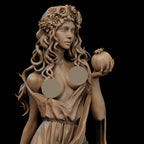 PERSEPHONE Sexy Mithology NSFW Model / Ca3d Fan Art Design / 12K Quality 3D Resin Print / Unassembled - Unpainted / High Detail Femme Fatale