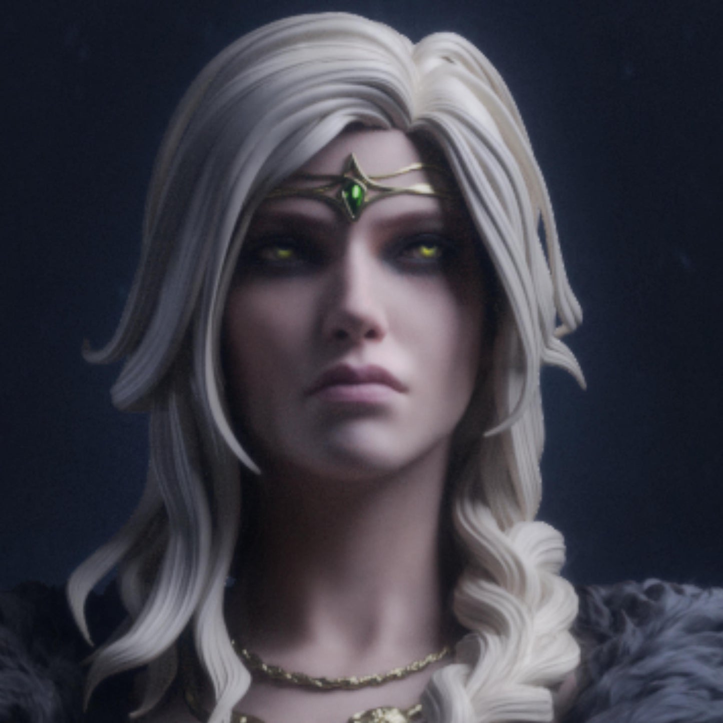 Valkyrie Warrior Resin Figure – 12K High Detail – Unpainted / Painted – Fantasy Collectible Kit