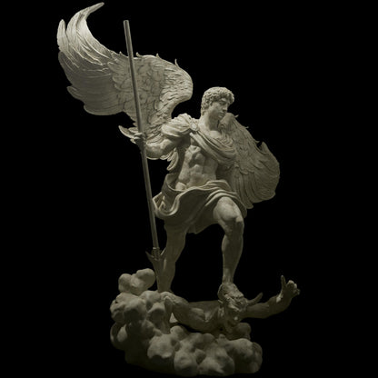 Archangel Michael 12K Resin Figure: Unpainted Mythology Model Kit