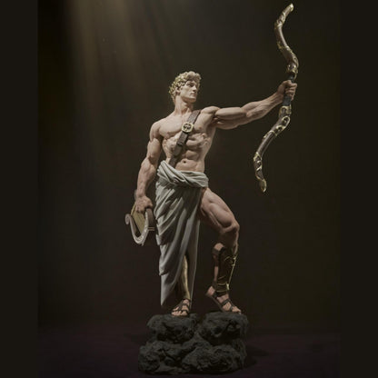 Apollo Mythology Figure: 12K Resin 3D Print, Unpainted Garage Kit