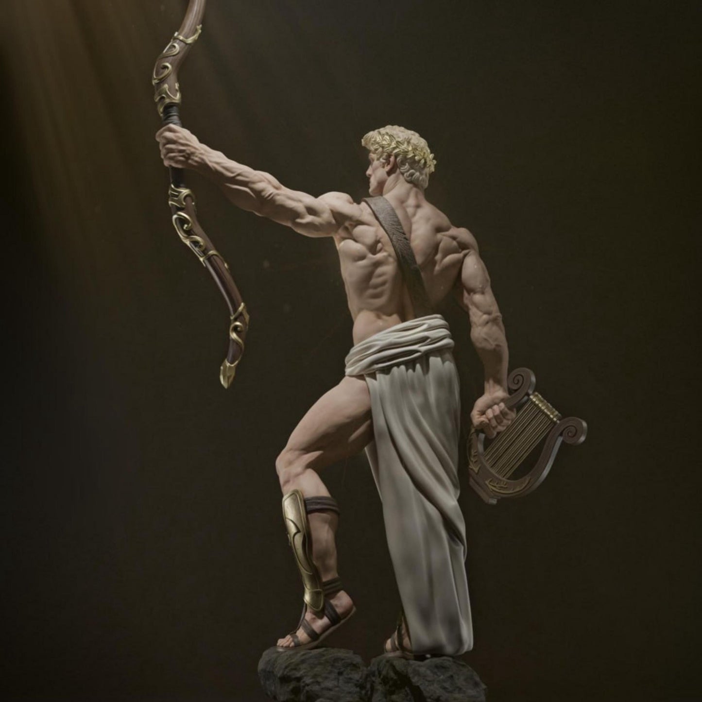 Apollo Mythology Figure: 12K Resin 3D Print, Unpainted Garage Kit