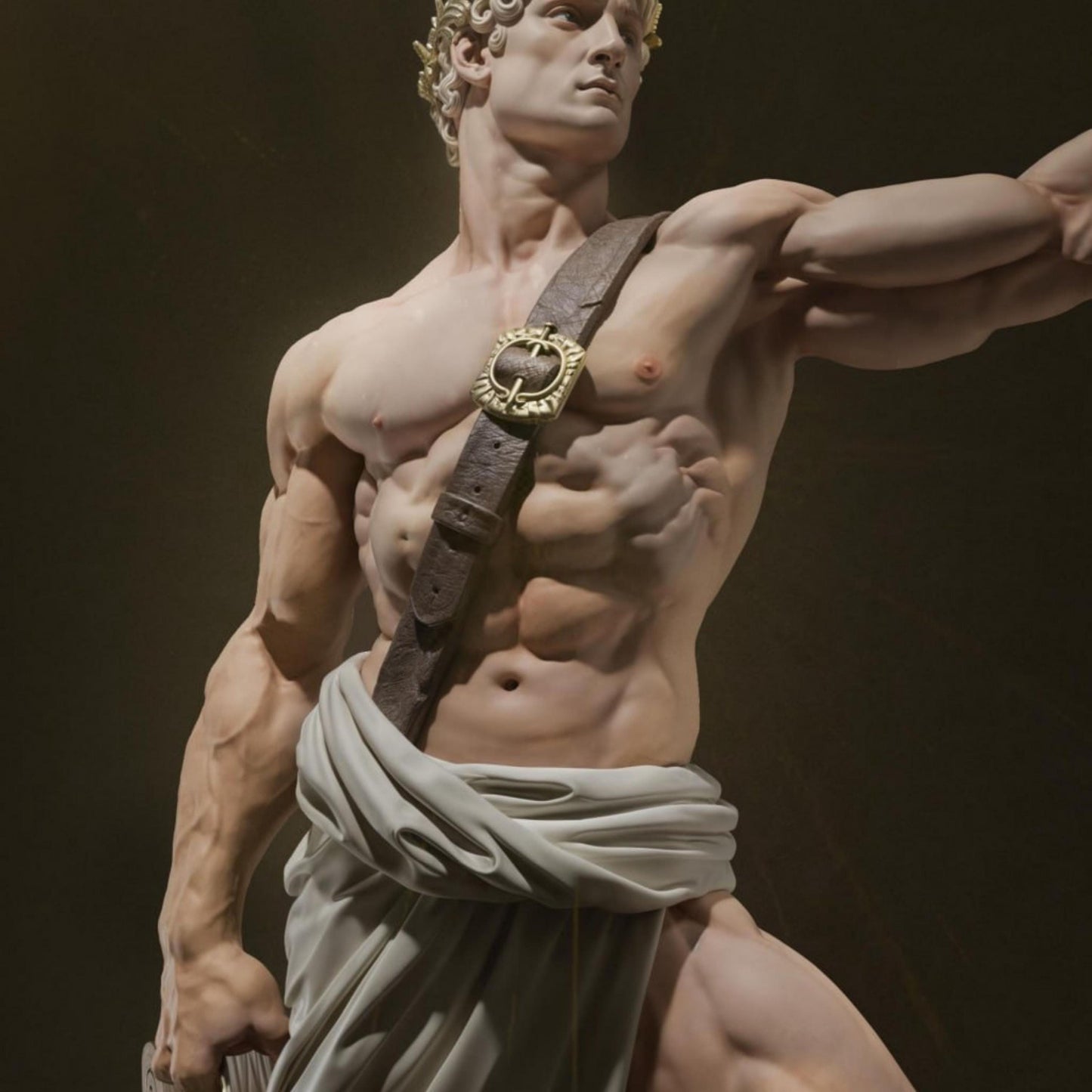 Apollo Mythology Figure: 12K Resin 3D Print, Unpainted Garage Kit