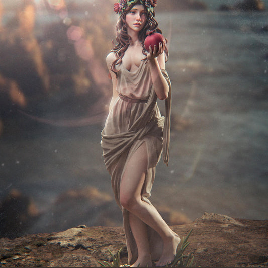 Persephone Resin Figure: 12K Mythology Model Kit, CA3D Fan Art