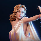 Pin-Up Goddess Resin Figure: 12K Print, Fan Art Collectible