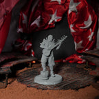 12K Resin Udlon The Bard Miniature: Unpainted Tabletop RPG Figure