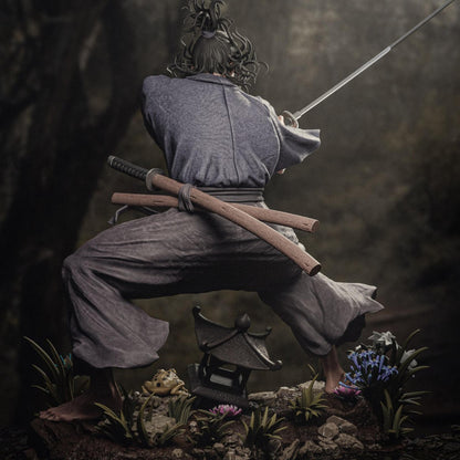 Samurai Warrior Resin Figure – 12K High Detail – Unpainted / Painted – Feudal Japan Collectible Kit