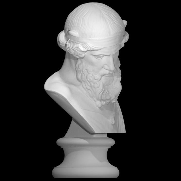 Dionysus Bust - Greek God of Wine | Mythology Home Decor | Classic Roman Art Statue | 12k Resin or Marble composite