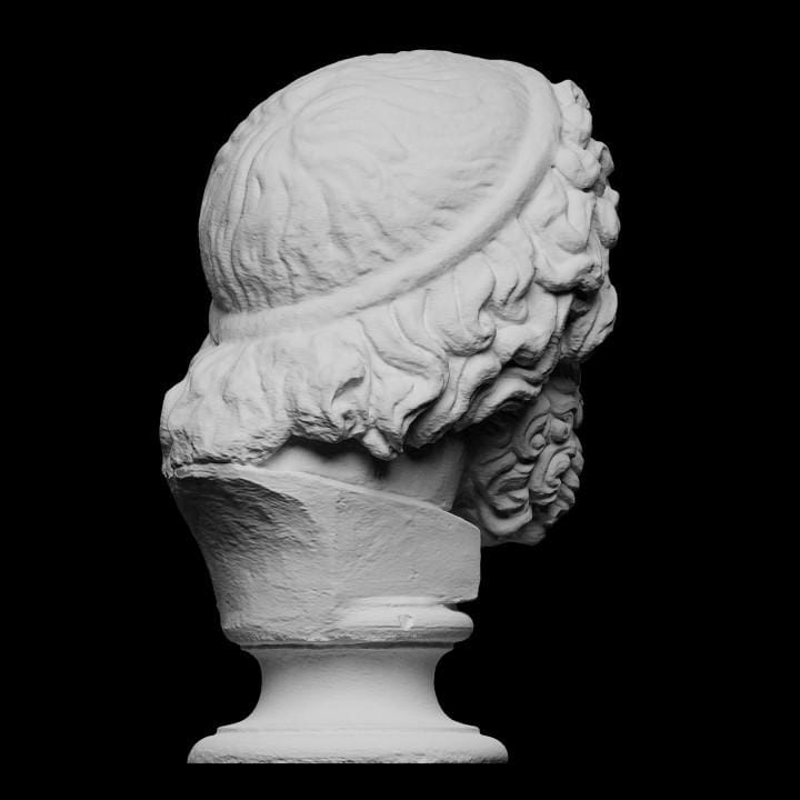 Zeus Bust | King of the Greek Gods | Mythology Jupiter Statue | 12k Resin or Marble composite