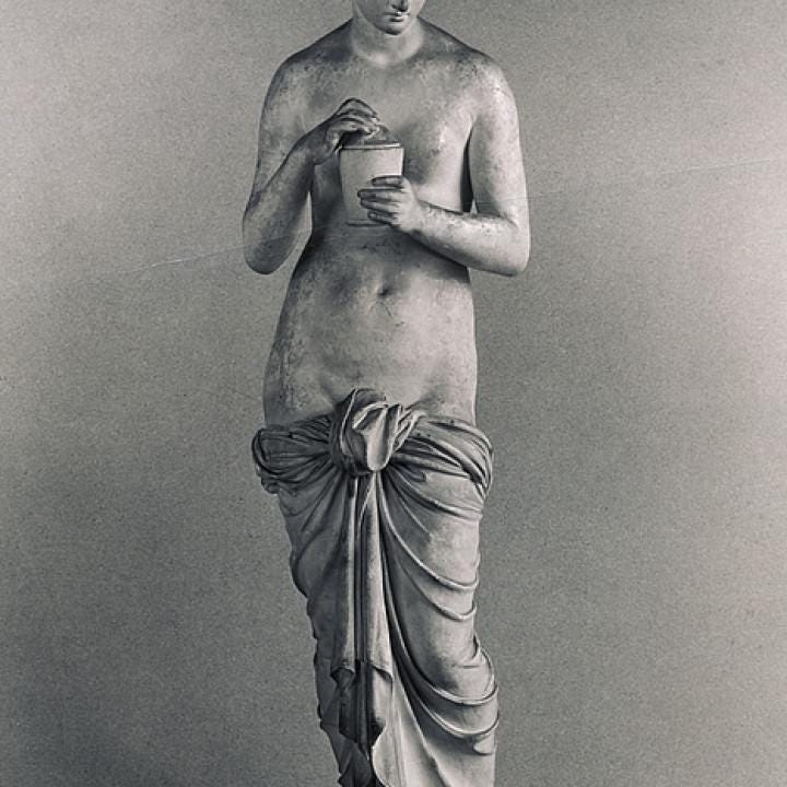 Psyche with the Jar Statue | Cupid and Psyche Myth | Thorvaldsen | 12k Resin or Marble composite PLA
