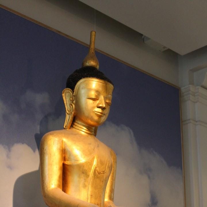 Gautama Buddha Bust | Meditation & Yoga Decor | Spiritual Serenity | 12k Resin or Marble composite PLA