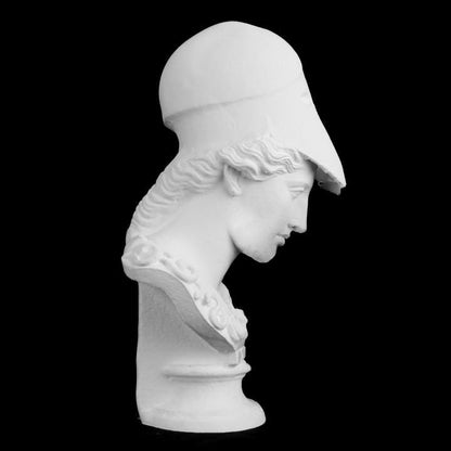 Athena Bust | Greek Goddess of Wisdom | Altes Museum Replica | 12k Resin or Marble composite PLA