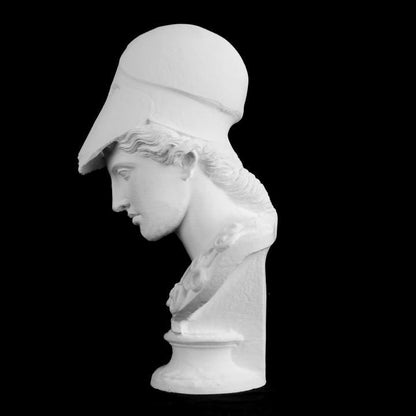 Athena Bust | Greek Goddess of Wisdom | Altes Museum Replica | 12k Resin or Marble composite PLA