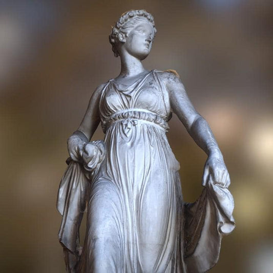 Dancing Girl Statue by Thorvaldsen | Danish Neoclassical Art | Dancer Figure | 12k Resin or Marble composite PLA