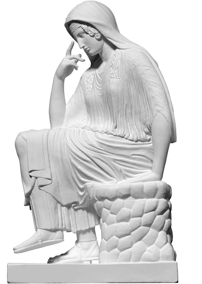 Penelope Statue from Homer's Odyssey | The Faithful Queen | Vienna Museum | 12k Resin or Marble composite PLA