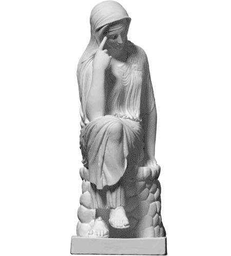 Penelope Statue from Homer's Odyssey | The Faithful Queen | Vienna Museum | 12k Resin or Marble composite PLA
