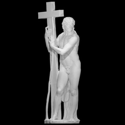 Risen Christ Statue by Michelangelo | The Redeemer | Christian Art | 12k Resin or Marble composite PLA