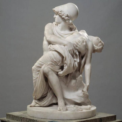Mars and Venus Statue by Canova | Love Conquers War | Mythology Art | 12k Resin or Marble composite PLA