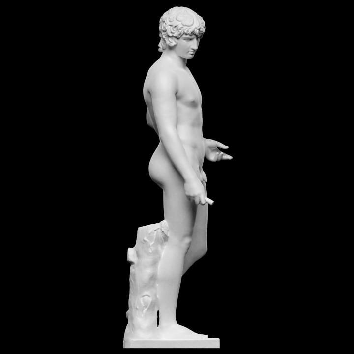 Antinous Farnese Statue | Favorite of Emperor Hadrian | Roman Art | 12k Resin or Marble composite PLA