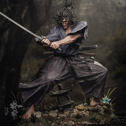 Samurai Warrior Resin Figure – 12K High Detail – Unpainted / Painted – Feudal Japan Collectible Kit