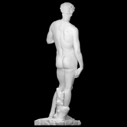 Michelangelo's David Statue | Full Body Florence Replica | Renaissance Art Home Decor | 12k Resin or Marble composite