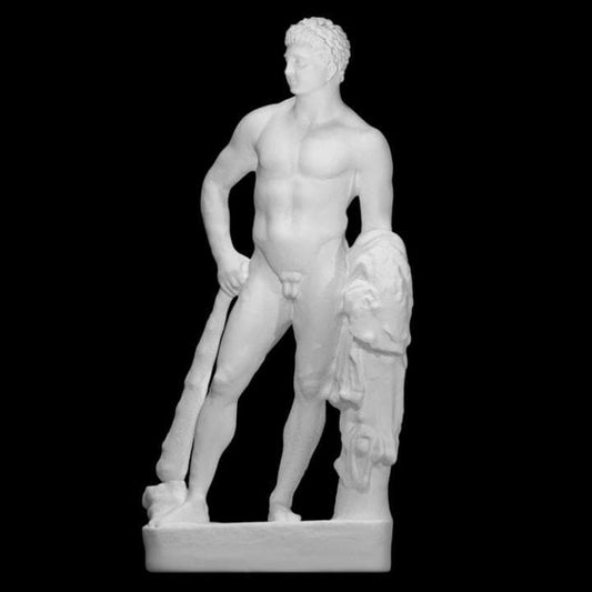 Hercules Statue | Farnese Hercules Replica | Greek Mythology Home Decor | 12k Resin or Marble composite