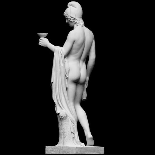 Ganymede Offering the Cup | Cupbearer of the Gods Statue | Thorvaldsen | 12k Resin or Marble composite PLA